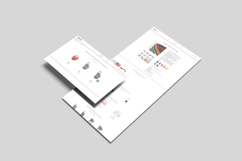 Polycart website design